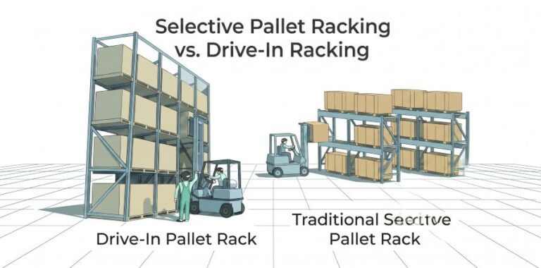 Selective vs. Drive-In Racking Comparison | iWarehousing