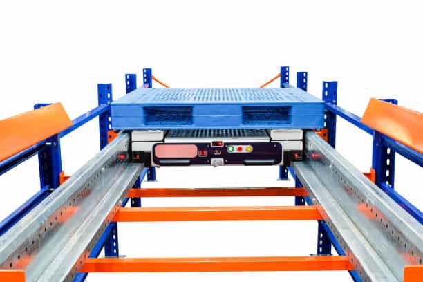 pallet shuttle racking rail