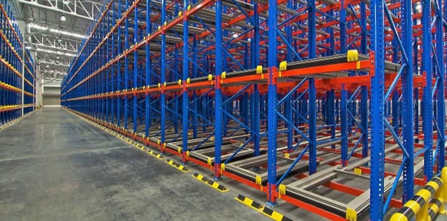 pallet shuttle warehouse racking