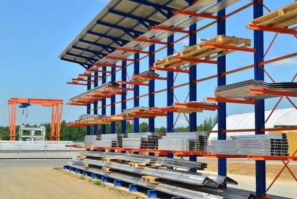 single side cantilever racking systems for long materials
