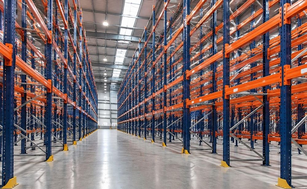 warehouse pallet racking system